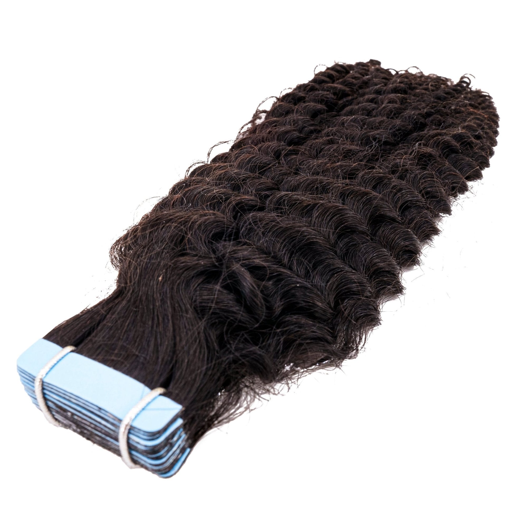 Afro Kinky Curly 100% Human Hair Tape In Extensions Luxegan