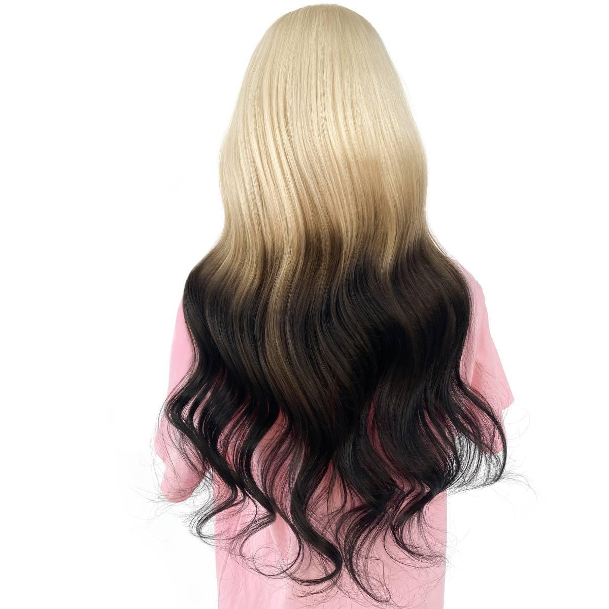 Victoria Glueless 5x5 HD Lace Professionally Colored 100% Human Hair Closure Wig Luxegan