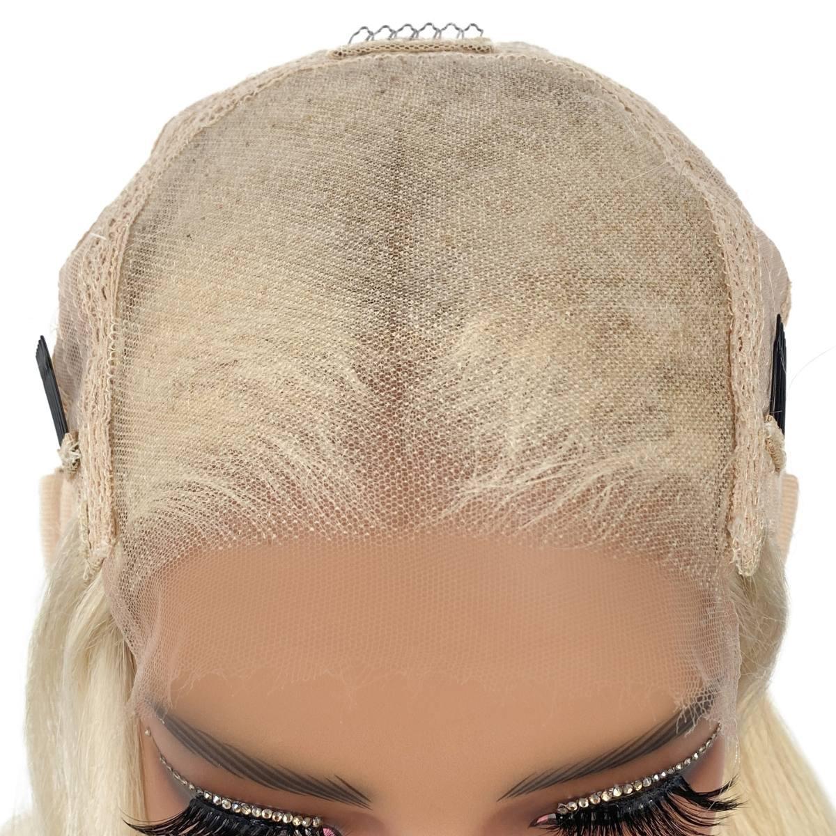 Victoria Glueless 5x5 HD Lace Professionally Colored 100% Human Hair Closure Wig Luxegan