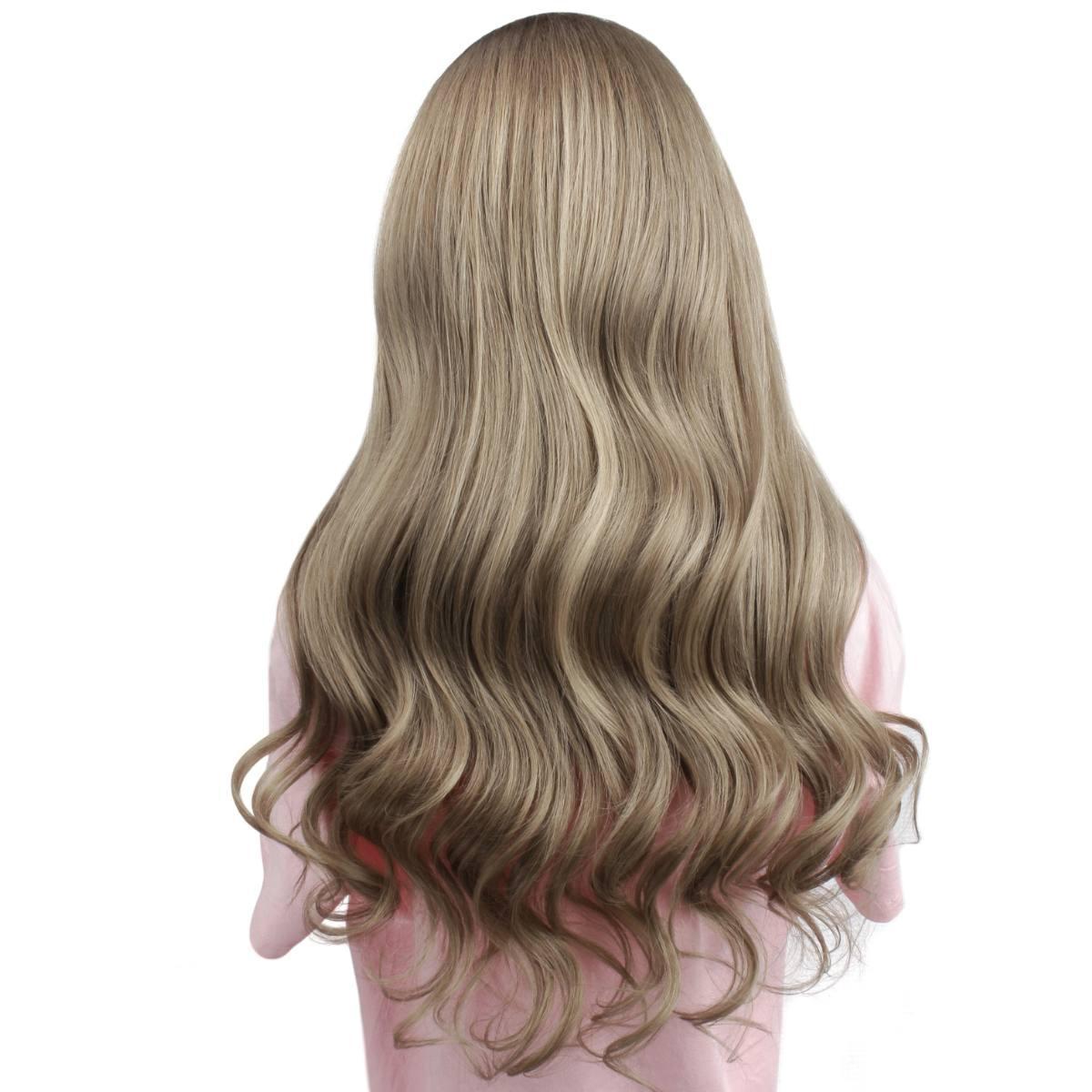 Autumn Glueless 5x5 HD Lace Professionally Colored 100% Human Hair Closure Wig Luxegan