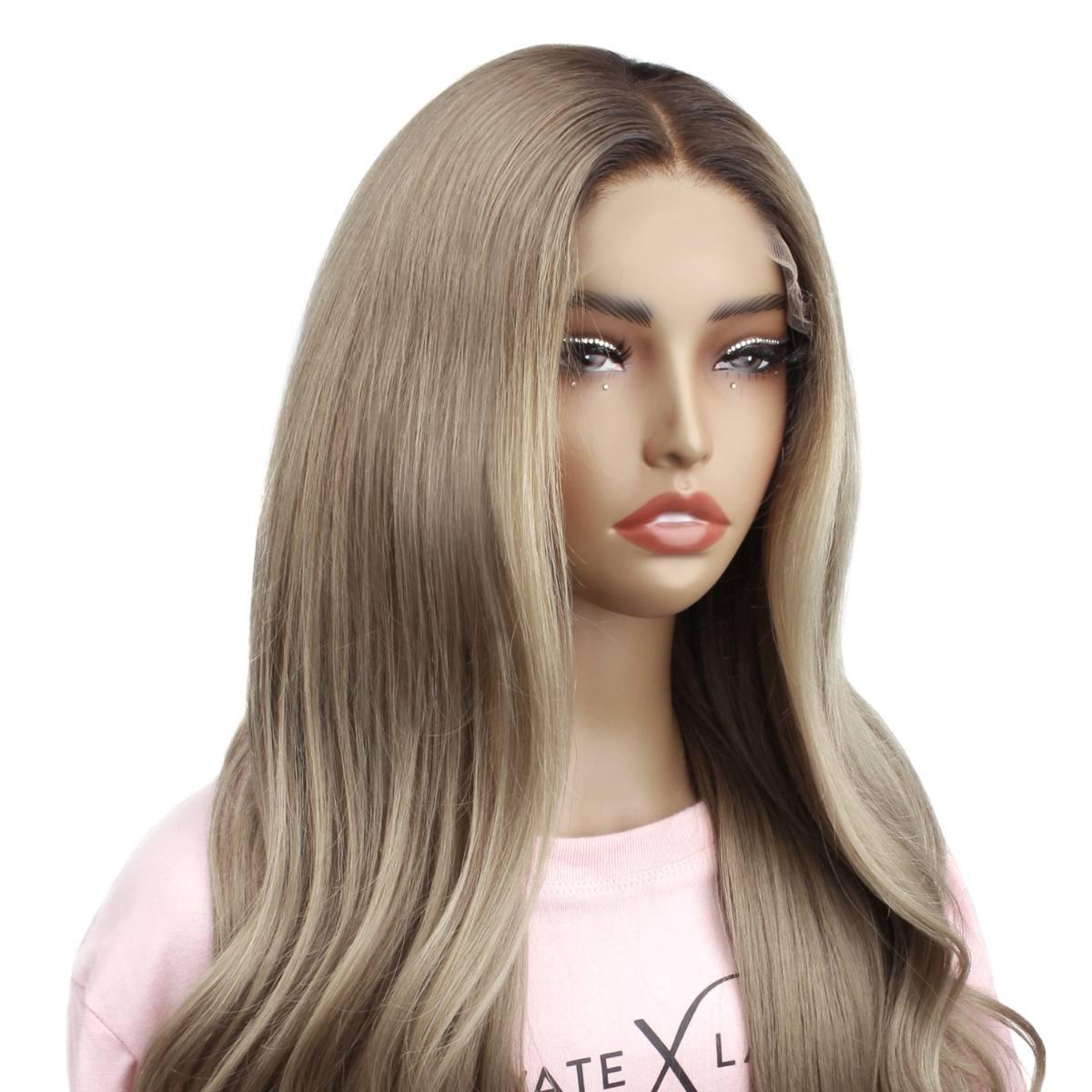 Autumn Glueless 5x5 HD Lace Professionally Colored 100% Human Hair Closure Wig Luxegan