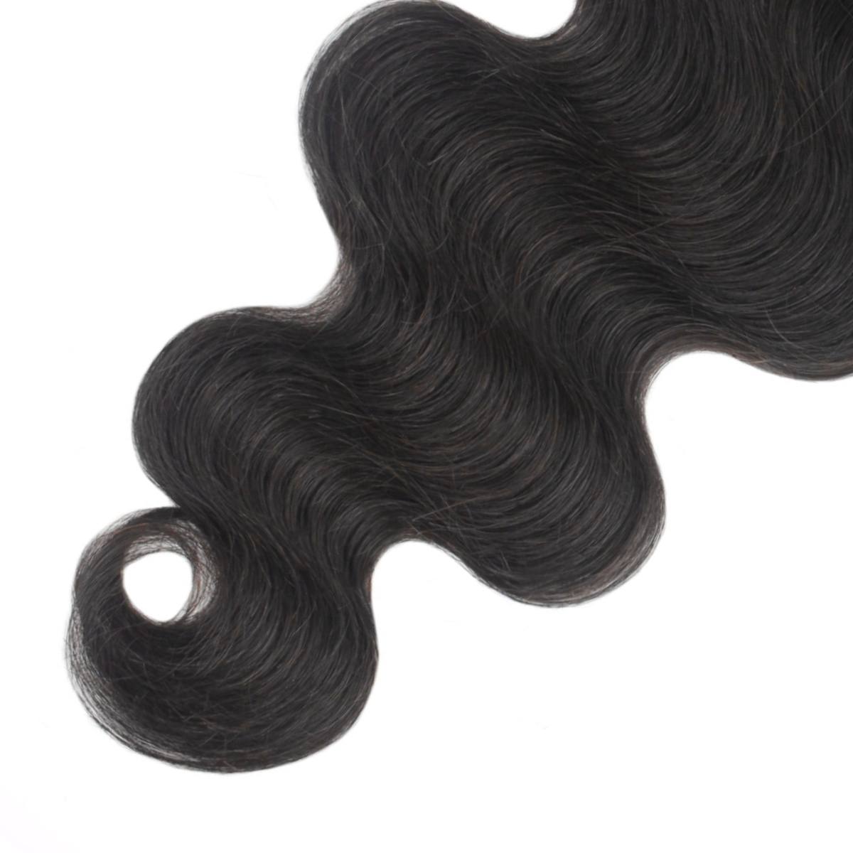 Body Wave 5x5 Transparent Lace Human Hair Closure Luxegan