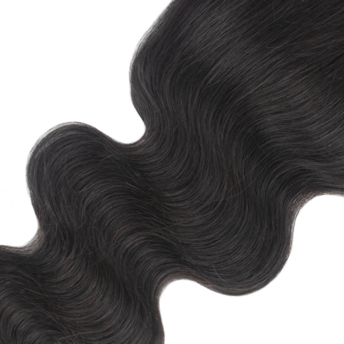 Body Wave 5x5 Transparent Lace Human Hair Closure Luxegan