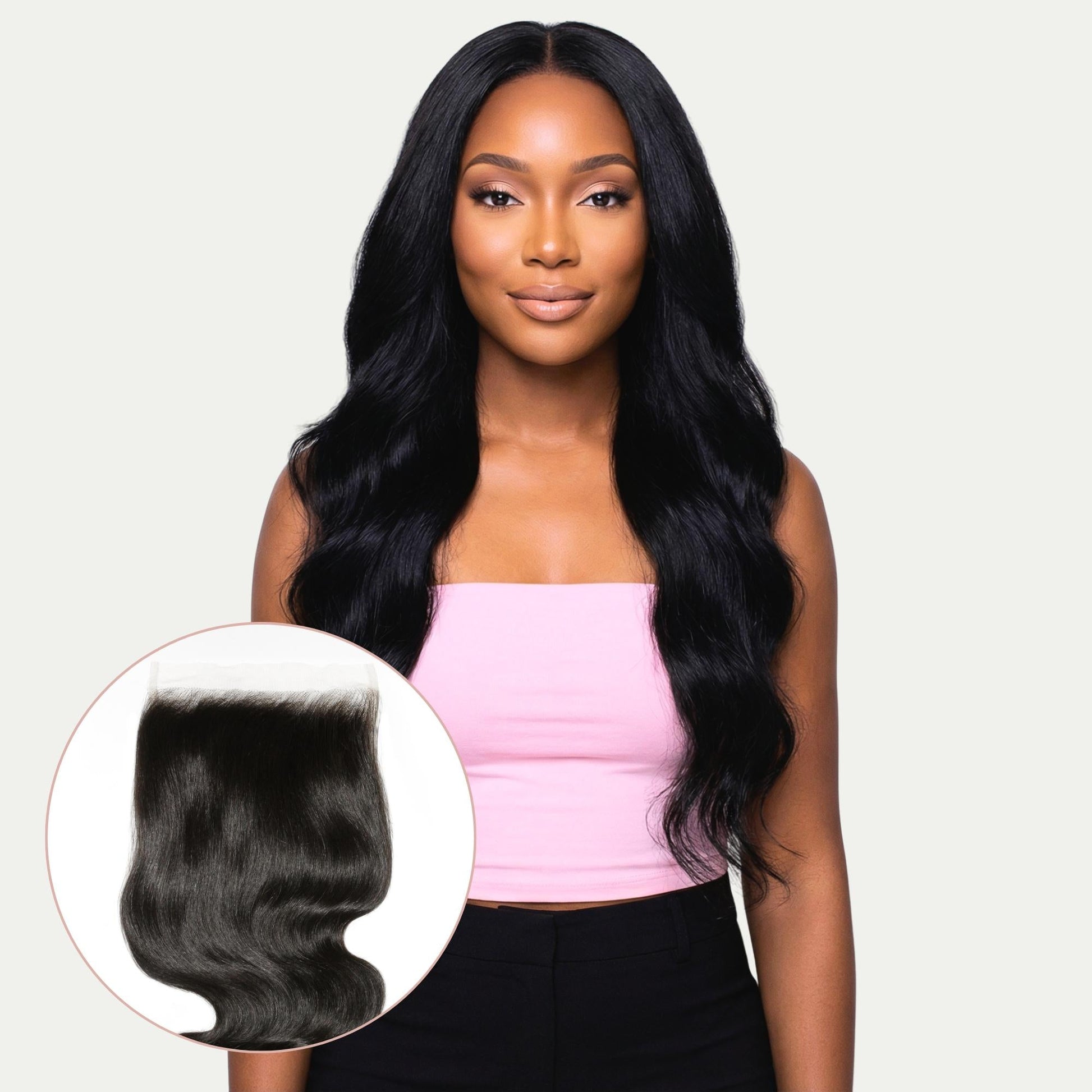 Body Wave 6x6 HD Lace Human Hair Closure Luxegan