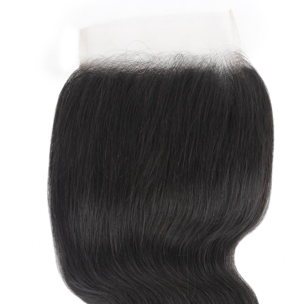 Body Wave 5x5 Transparent Lace Human Hair Closure Luxegan