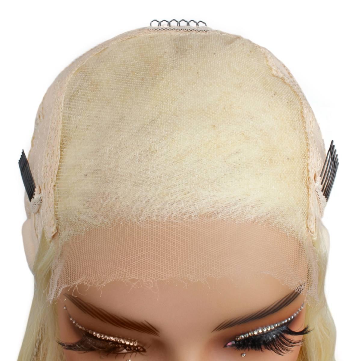 Brooklyn Glueless 5x5 HD Lace Professionally Colored 100% Human Hair Closure Wig Luxegan