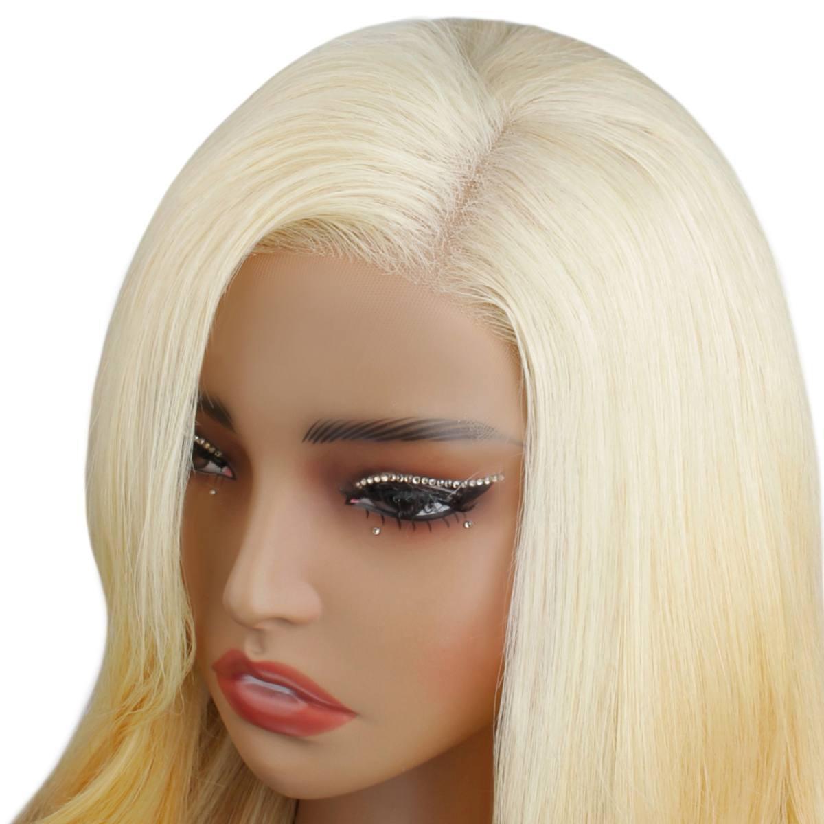 Brooklyn Glueless 5x5 HD Lace Professionally Colored 100% Human Hair Closure Wig Luxegan