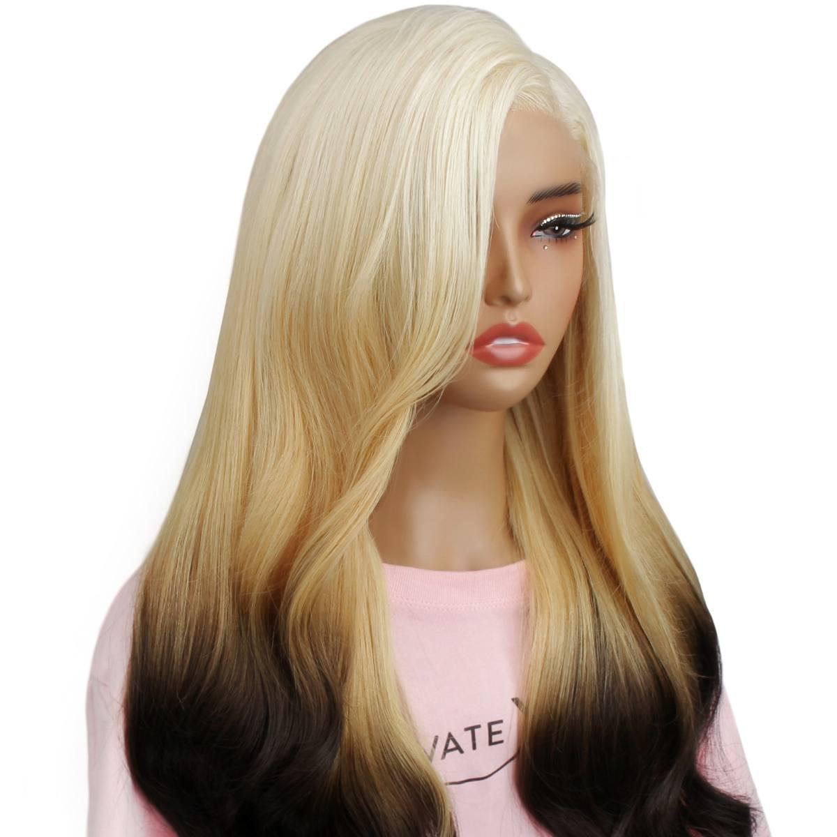 Brooklyn Glueless 5x5 HD Lace Professionally Colored 100% Human Hair Closure Wig Luxegan