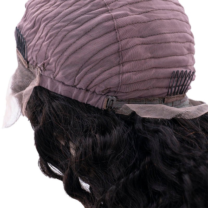 Deep Wave 13x4 HD Lace Front Human Hair Wig Luxegan