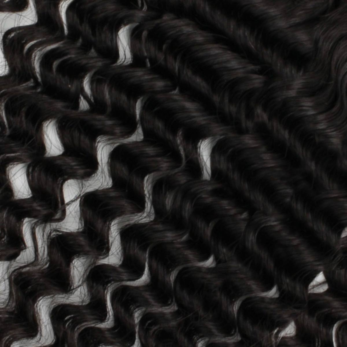 Deep Wave 13x4 Transparent Lace Human Hair Frontal Luxegan