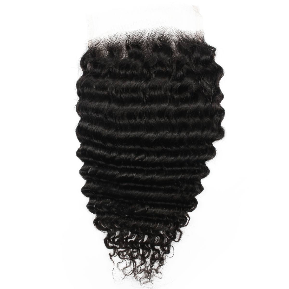 Deep Wave 6x6 HD Lace Human Hair Closure Luxegan