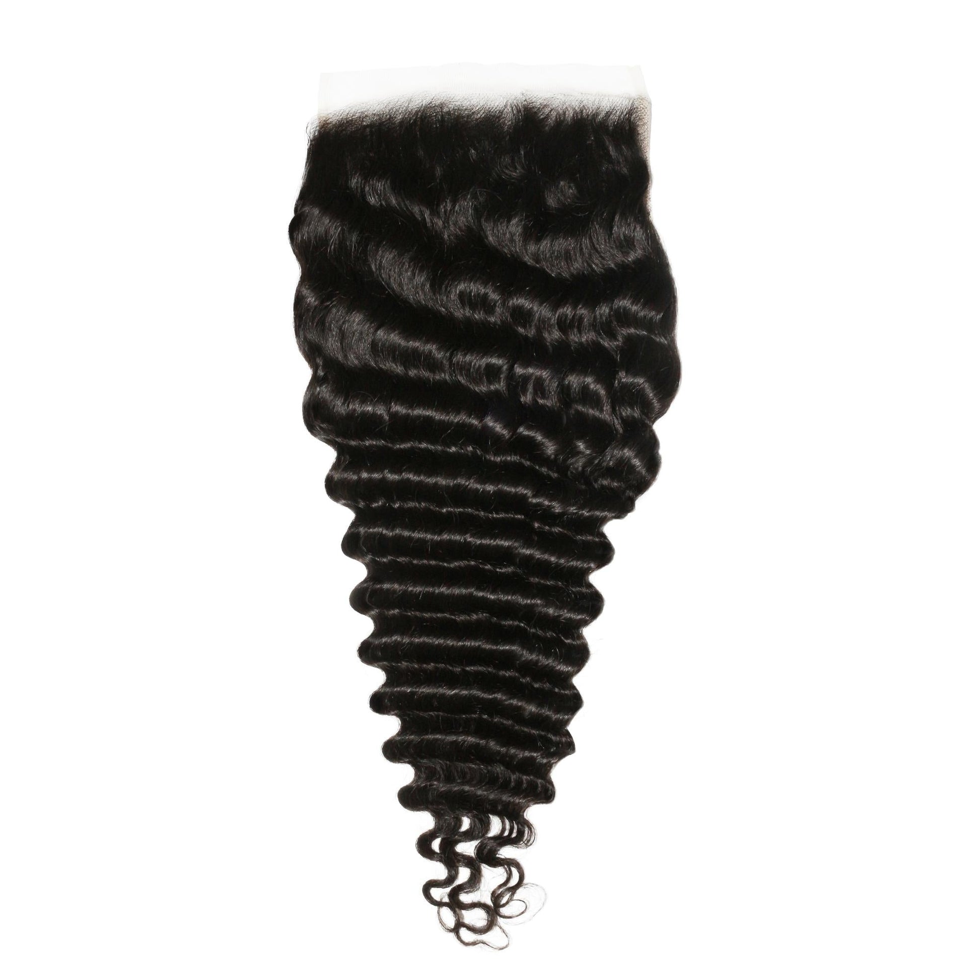 Deep Wave 7x7 HD Lace Human Hair Closure Luxegan