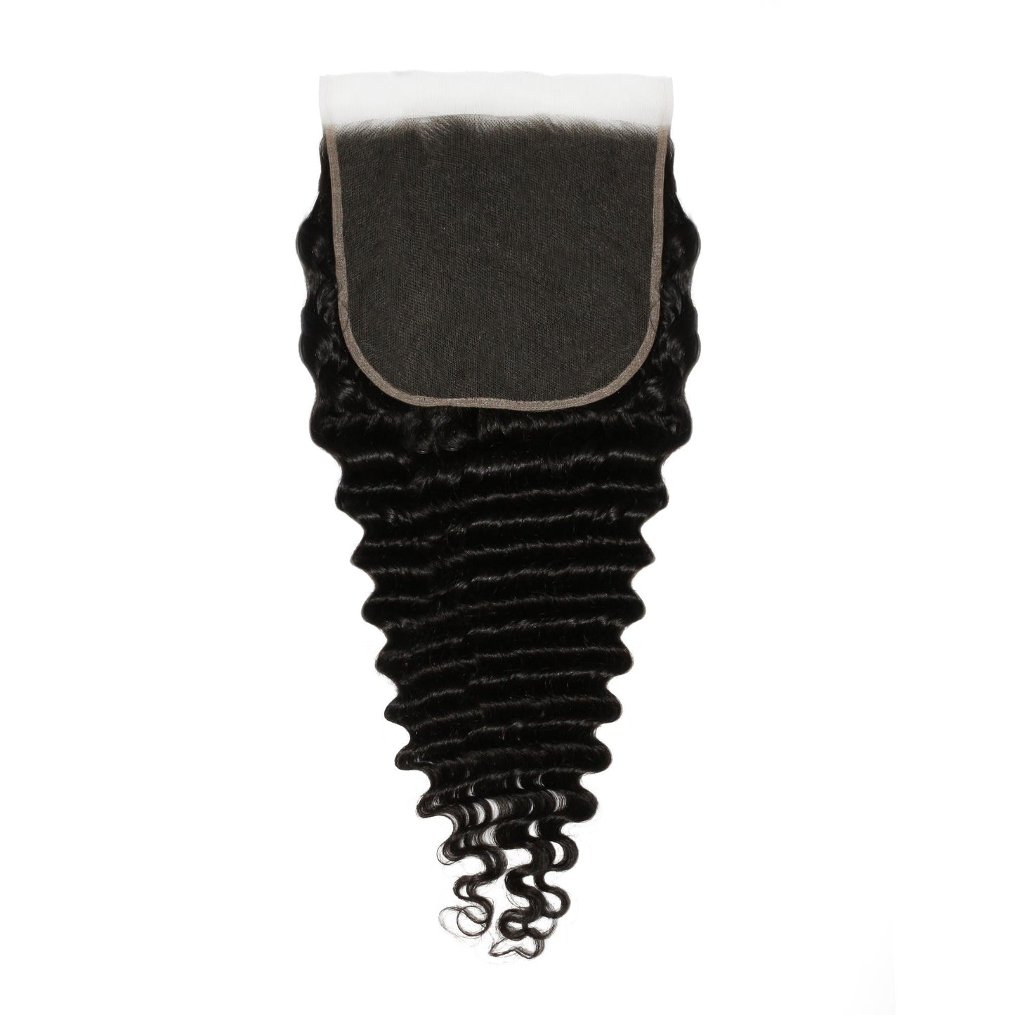 Deep Wave 7x7 HD Lace Human Hair Closure Luxegan