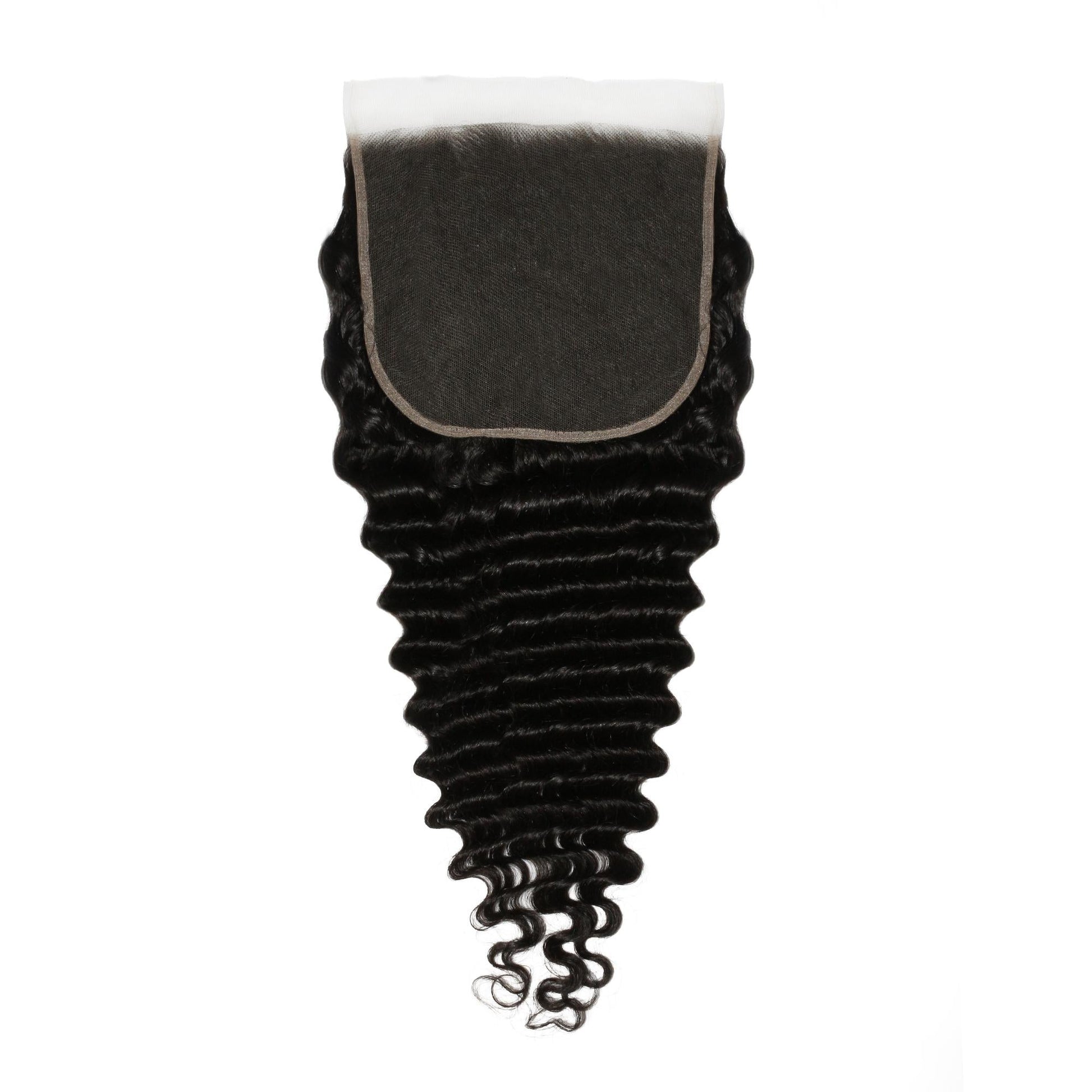 Deep Wave 7x7 HD Lace Human Hair Closure Luxegan