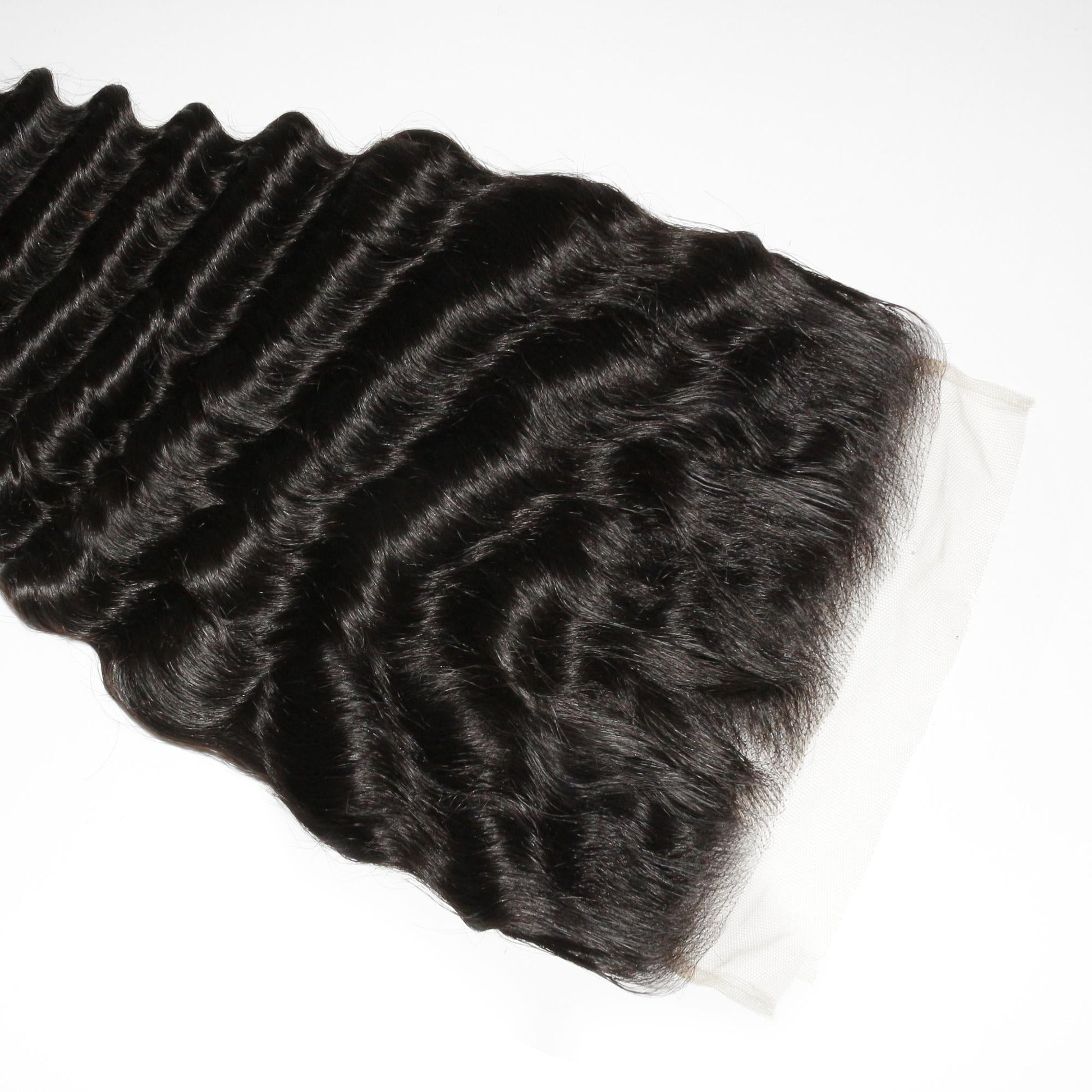 Deep Wave 7x7 HD Lace Human Hair Closure Luxegan