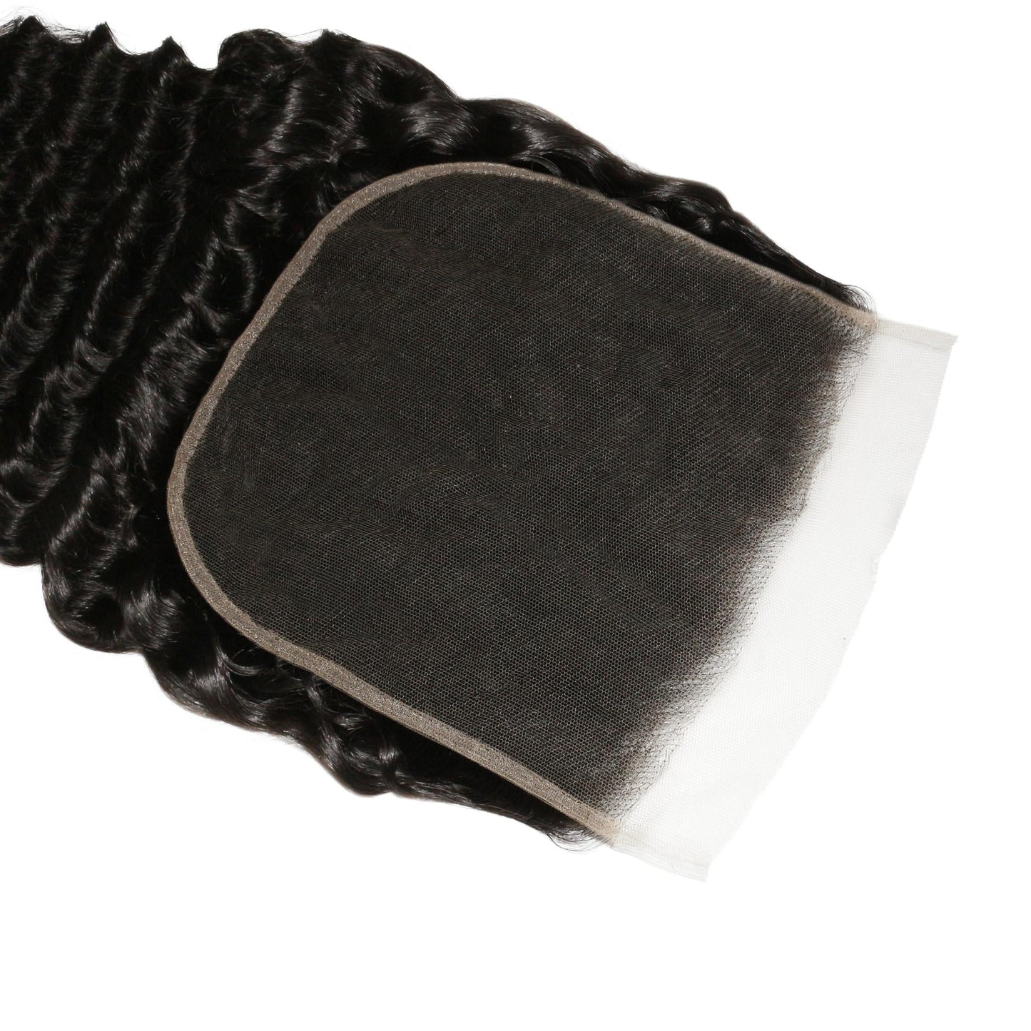 Deep Wave 7x7 HD Lace Human Hair Closure Luxegan