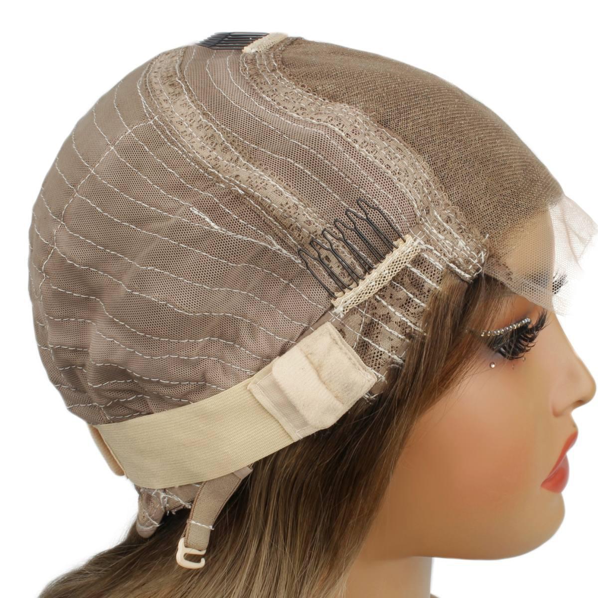 Glueless 5x5 HD Lace Professionally Colored 100% Human Hair Closure Wig Luxegan