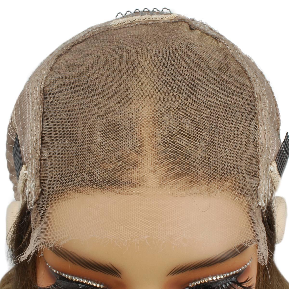 Glueless 5x5 HD Lace Professionally Colored 100% Human Hair Closure Wig Luxegan