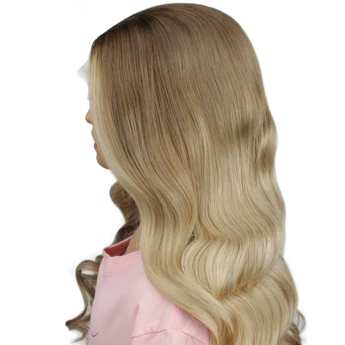 Glueless 5x5 HD Lace Professionally Colored 100% Human Hair Closure Wig Luxegan