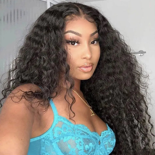 Glueless Jerry Curly Wig | Human Hair | Peruvian | Remy Grade | Ready To Wear | Wear And Go