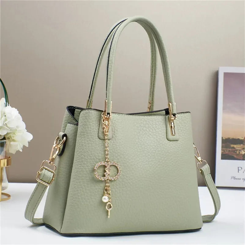 Factory Fashion High-End Women’s Handbag | Large Capacity Crossbody & Shoulder Bag | Waterproof Candy Pattern Casual Tote | Designer Cover-Closure Bag (Model BTL-22144) Luxegan
