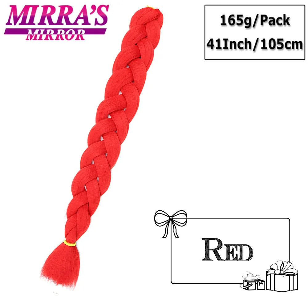 Super Jumbo Braiding Hair Extensions – 41 Inch (105cm) | 165g/Pack | 44 Colors | High-Temp - view 25