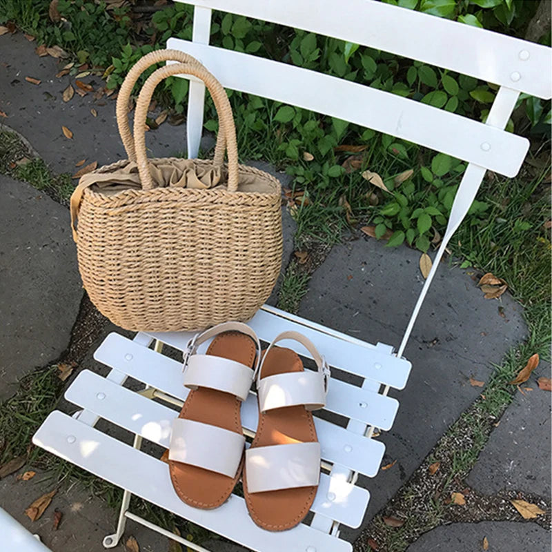Straw Bags for Women | Summer Rattan Bag & Handmade Woven Beach Tote Luxegan