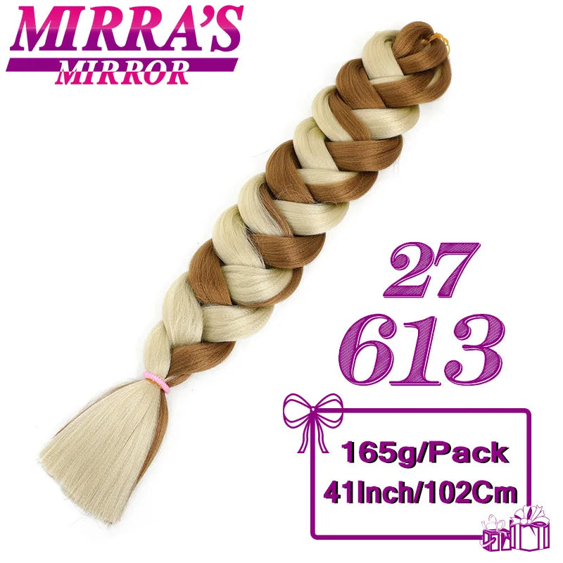Super Jumbo Braiding Hair Extensions – 41 Inch (105cm) | 165g/Pack | 44 Colors | High-Temp - view 19