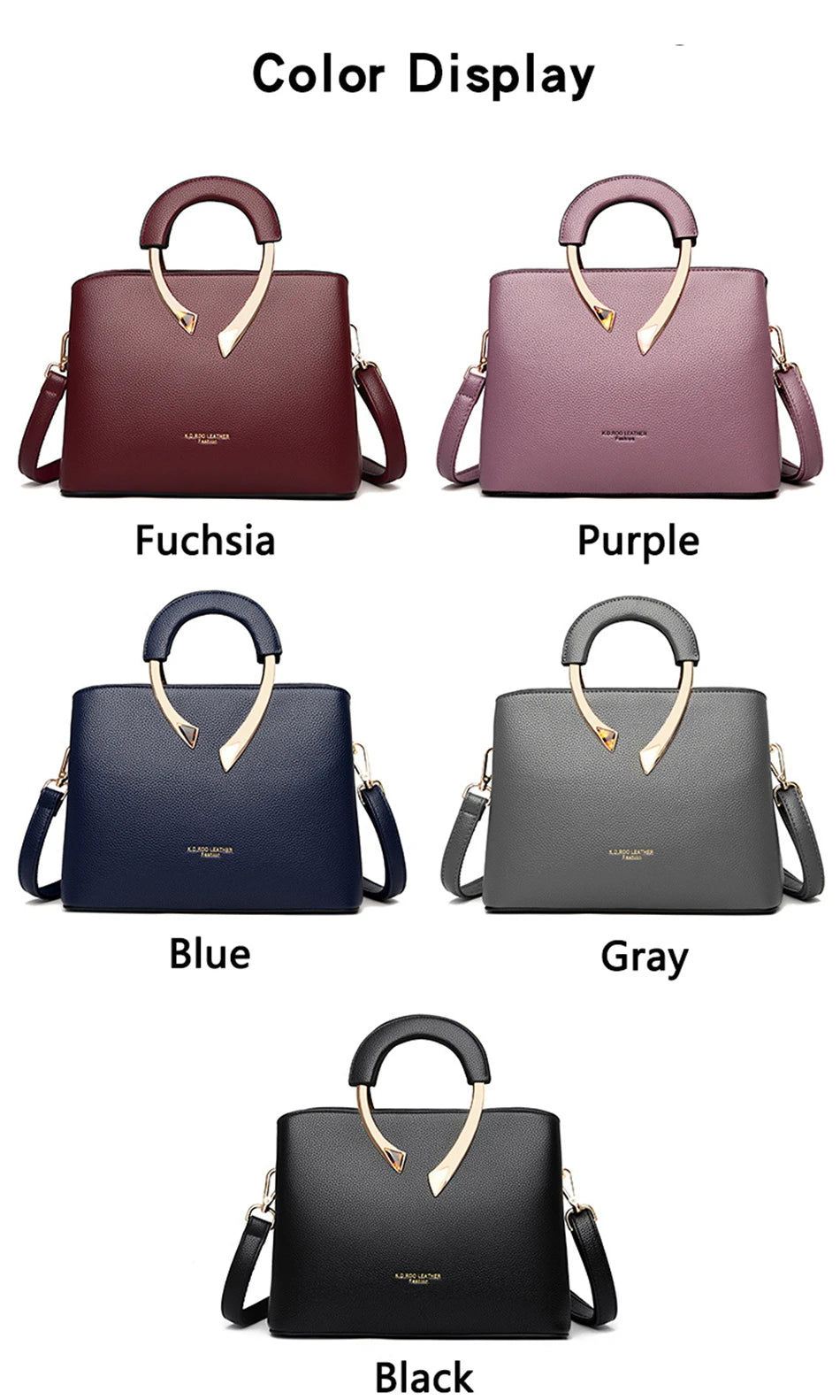 High-Quality Microfiber Leather Casual Tote | Luxury Designer Handbag for Women | Sophisticated Shoulder & Crossbody Bag | Elegant Solid Color Satchel with Smart Partitioning Luxegan