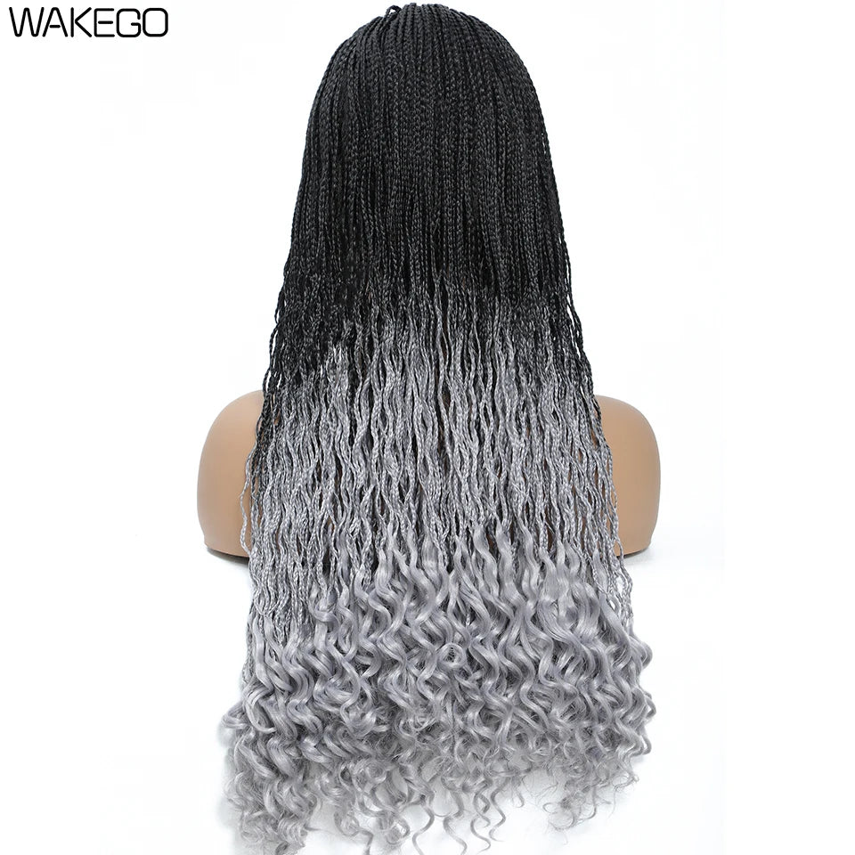 24 Inch Box Braid Headband Wig | Crochet | 4 Colours