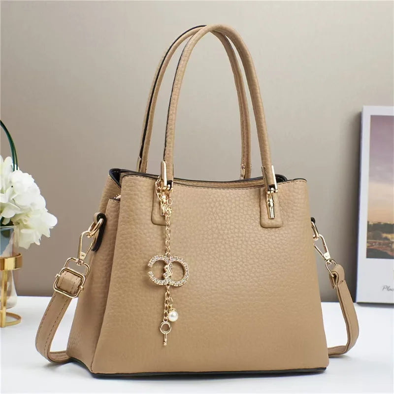 Factory Fashion High-End Women’s Handbag | Large Capacity Crossbody & Shoulder Bag | Waterproof Candy Pattern Casual Tote | Designer Cover-Closure Bag (Model BTL-22144) Luxegan