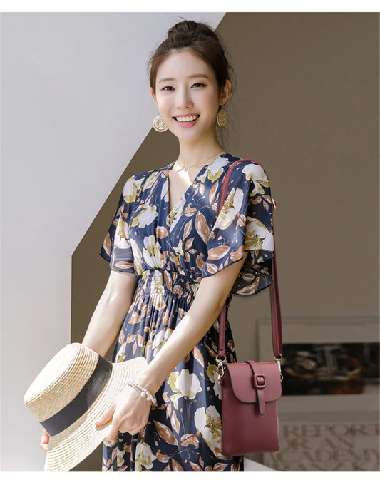 Small Flap Shoulder Bag for Women | Sophisticated Luxury Designer Crossbody | Elegant Quality Mini Messenger Purse & Phone Sac | "Dignified" Soft PU Handbag for Versatile Daily Styling