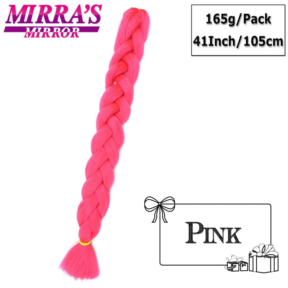 Super Jumbo Braiding Hair Extensions – 41 Inch (105cm) | 165g/Pack | 44 Colors | High-Temp - view 16