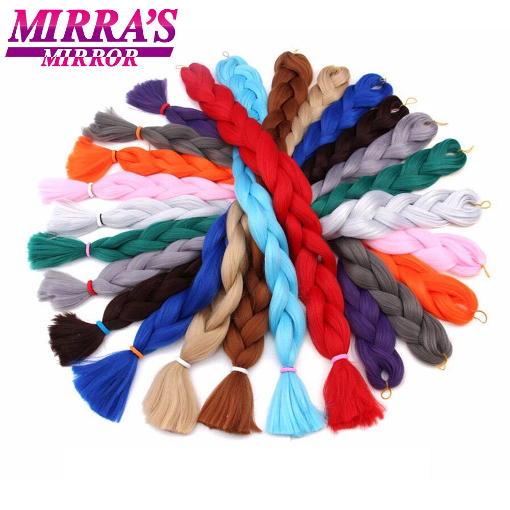 Super Jumbo Braiding Hair Extensions – 41 Inch (105cm) | 165g/Pack | 44 Colors | High-Temp - view 2