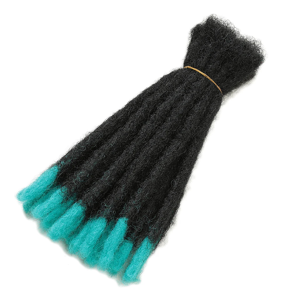 Ombre Synthetic Dreadlock Crochet Hair Extensions | 10" & 20" | Bulk Packs Luxegan