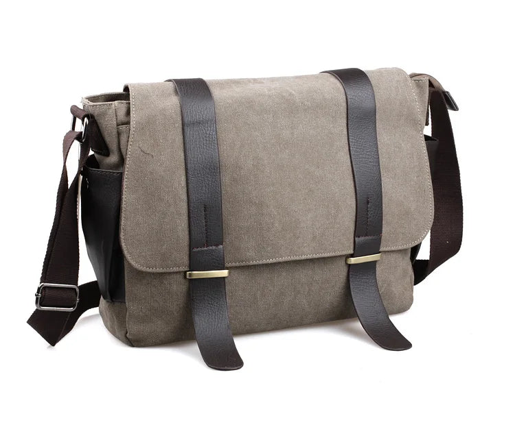 Diagonal Travel Bags Casual Messenger Bags (Bolso) | Men Bag Canvas School Bag | Fashion Crossbody Bags for Men Luxegan