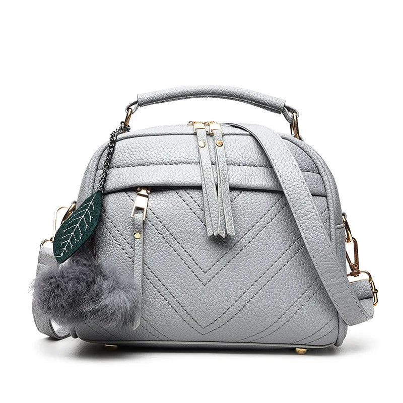 Gusure Luxury Handbag Women Crossbody Bag with Tassel Hanging | Large Capacity Female Shoulder Bags Embroidery Tote Sac A Main Luxegan