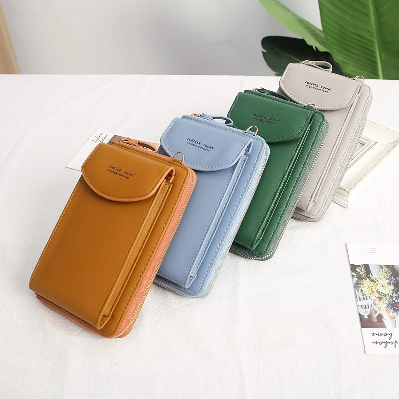 Custom Zipper Shoulder Bag Handbags Womens Bags High Capacity Crossbody Bags for Ladies Long Purse Clutch Phone Wallet