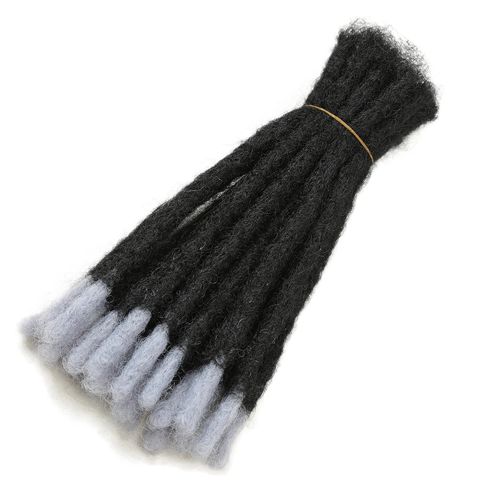 Ombre Synthetic Dreadlock Crochet Hair Extensions | 10" & 20" | Bulk Packs Luxegan