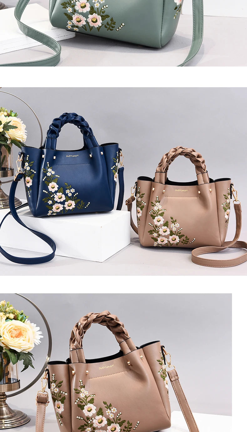 New Luxury Design Women's Pleated Tote Bag | Solid Color Underarm Handbag & Purses (Shoulder Bag, Female Retro Pouch) Luxegan
