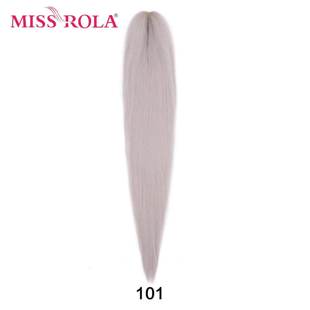 Jumbo Pre-Stretched Kanekalon Braiding Hair 24in – Ombré & Solid Colors Twist Braid Extensions - view 27
