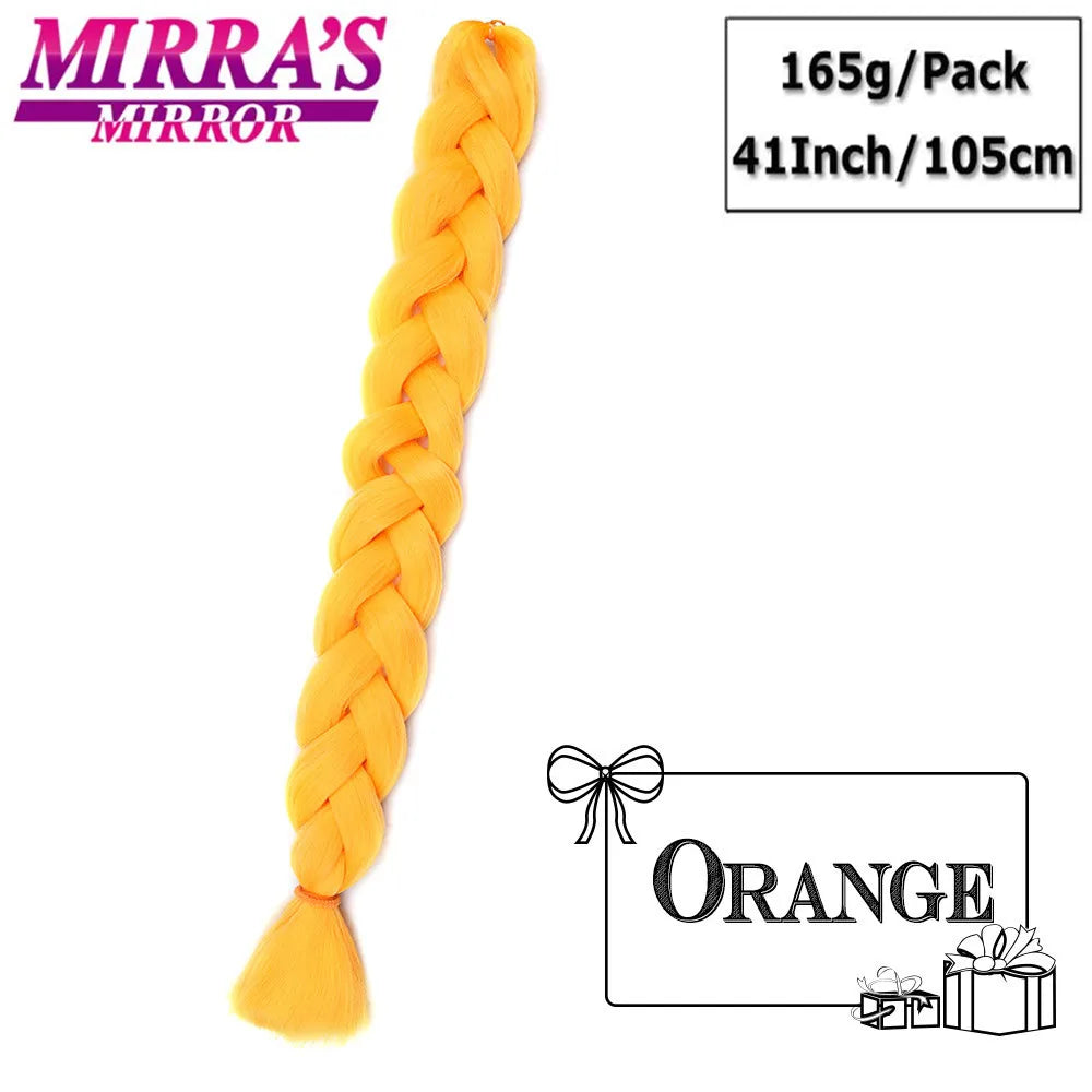 Super Jumbo Braiding Hair Extensions – 41 Inch (105cm) | 165g/Pack | 44 Colors | High-Temp - view 15