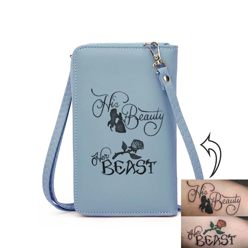 Custom Zipper Shoulder Bag Handbags Womens Bags High Capacity Crossbody Bags for Ladies Long Purse Clutch Phone Wallet