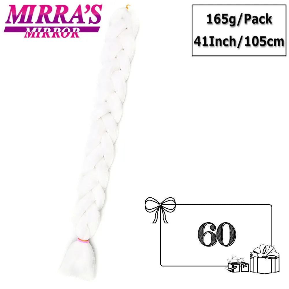 Super Jumbo Braiding Hair Extensions – 41 Inch (105cm) | 165g/Pack | 44 Colors | High-Temp - view 29