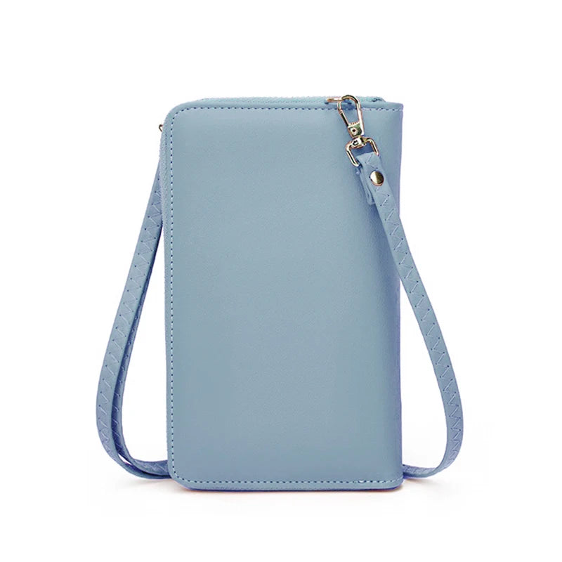 Custom Zipper Shoulder Bag Handbags Womens Bags High Capacity Crossbody Bags for Ladies Long Purse Clutch Phone Wallet