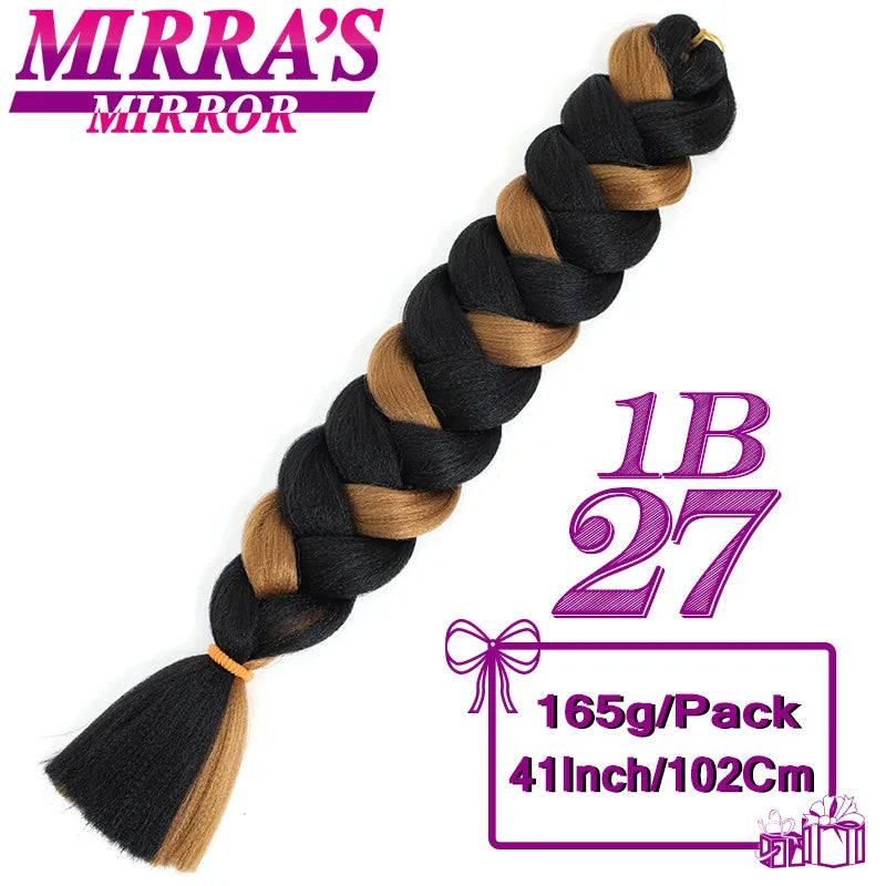 Super Jumbo Braiding Hair Extensions – 41 Inch (105cm) | 165g/Pack | 44 Colors | High-Temp - view 20