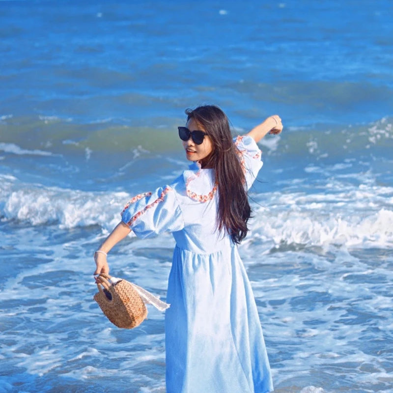 Half-Round Rattan Beach Bag | Women Large Capacity Handle Bag & Bohemian Shoulder Bag Luxegan