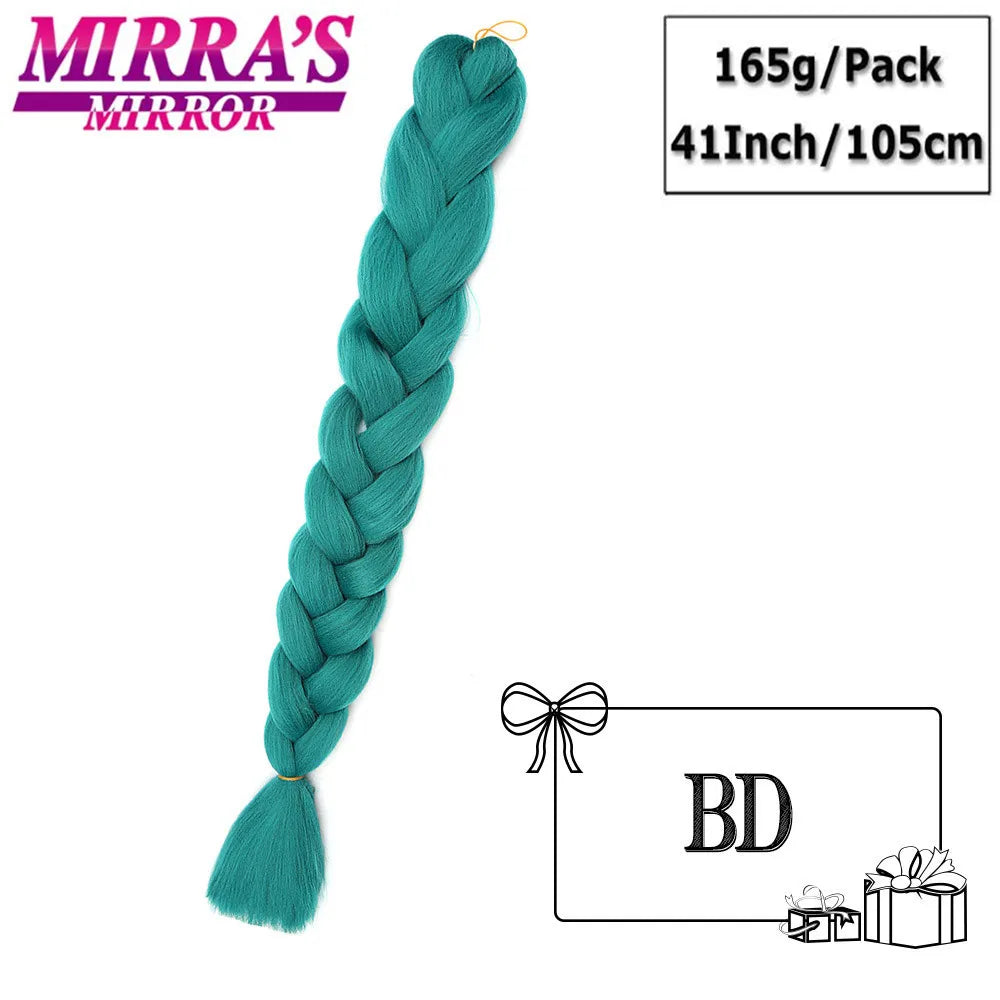Super Jumbo Braiding Hair Extensions – 41 Inch (105cm) | 165g/Pack | 44 Colors | High-Temp - view 11