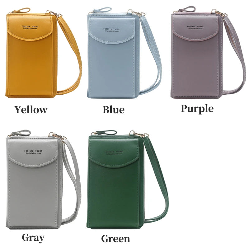 Custom Zipper Shoulder Bag Handbags Womens Bags High Capacity Crossbody Bags for Ladies Long Purse Clutch Phone Wallet