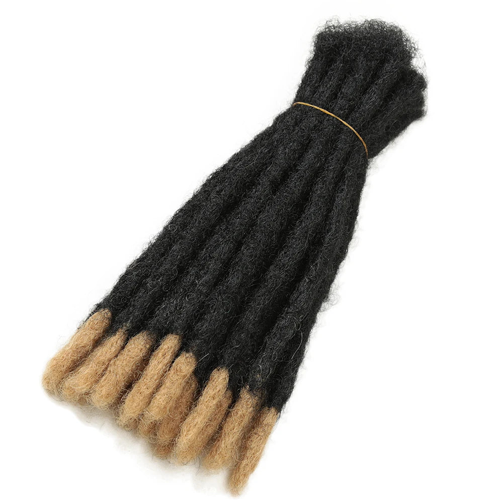 Ombre Synthetic Dreadlock Crochet Hair Extensions | 10" & 20" | Bulk Packs Luxegan